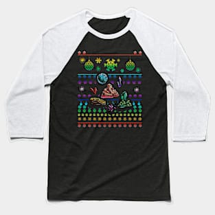 Ugly Christmas: Crystal Lovers Baseball T-Shirt